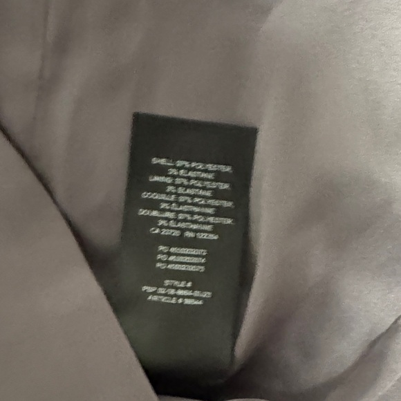 Aritzia Sunday Best Grey/Purple Satin Dress - Picture 6 of 6